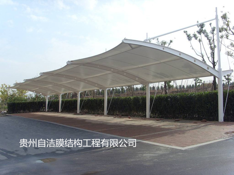 膜结构汽车棚